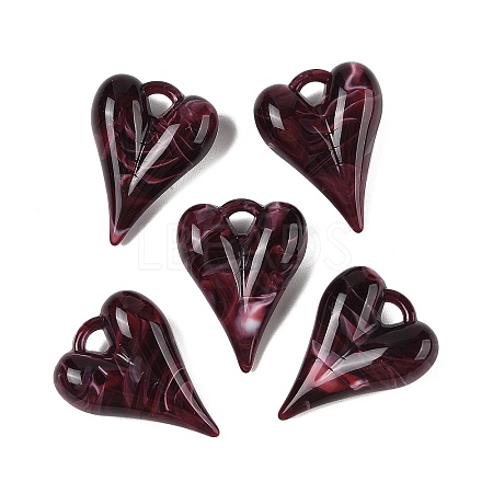 Acrylic Pendants LS-OACR-M025-01G-1
