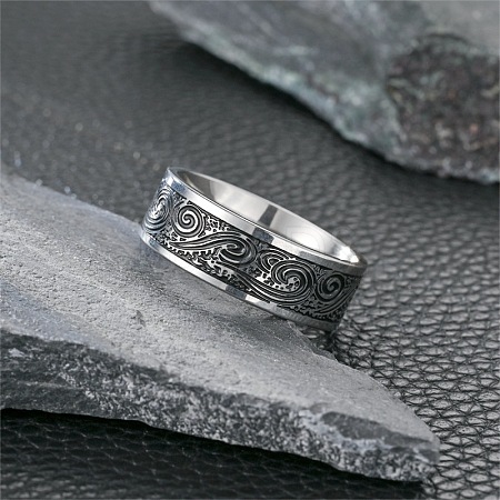 667 201 Stainless Steel Finger Rings for Men FS-WG4F4E6-03-1