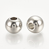 304 Stainless Steel Spacer Beads X-STAS-T021-4-2