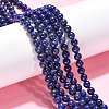 Natural Lapis Lazuli Beads Strands X-G-G423-6mm-AB-6