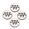 Unfinished Natural Poplar Wood Links Connectors WOOD-S045-140A-01W-1