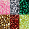 12702Pcs 6 Colors Christmas Theme Plastic Tube Beads FIND-DC0006-28B-1
