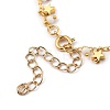 Brass Curb Chains Jewelry Set SJEW-JS01123-6