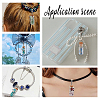 20Pcs Large Hole Alloy Glass Bottles European Dangle Charms FIND-PH0020-42-6