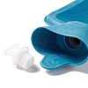 Random Color Rubber Hot Water Bag AJEW-B018-01A-4