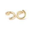 Brass Open Jump Rings KK-G604-08G-02-3