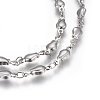 Tarnish Resistant 304 Stainless Steel Link Chains STAS-P219-37-2