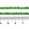 Baking Electroplate Glass Beads Strands DGLA-A039-J2MM-B11-4