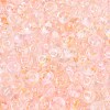 Baking Paint Transparent Glass Beads DGLA-T004-07J-2