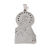 Non-Tarnish 201 Stainless Steel Pendants STAS-A094-01A-P-1