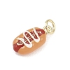 Brass Enamel Pendants LS-KK-Z144-01G-01-2