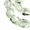 Electroplate Glass Beads Strands EGLA-N012-05C-3