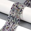 Natural Fluorite Beads Strands G-A252-A01-02-2