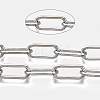 Unwelded Iron Paperclip Chains CH-S125-09B-P-1