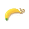 Fruit Theme Alloy Enamel Pendants LS-PALLOY-P314-01D-G-2