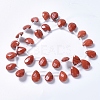 Natural Red Jasper Beads Strands G-G822-13B-2