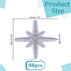 80Pcs Computerized Embroidery Cloth Iron on/Sew on Patches DIY-HY0003-08A-2