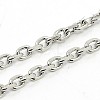 Tarnish Resistant 304 Stainless Steel Necklaces NJEW-F027-40-3.5mm-2