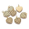 316 Surgical Stainless Steel Pendants STAS-I164-013G-1