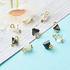 Electroplate Glass Charms PALLOY-JF00821-02-2