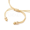 Adjustable Braided Bracelet BJEW-MZ00043-03-3