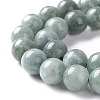 Natural White Jade Imitation Burmese Jade Beads Strands G-I299-F09-8mm-3