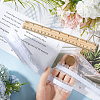 10 Yards Polyester Pleated Lace Trim OCOR-WH0080-93A-3