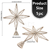Iron Star Display Decorations DIY-WH20031-085A-2