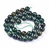 Natural Fuchsite Beads Strands G-K412-02-10mm-2