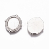 Non-Tarnish 304 Stainless Steel Cabochon Settings STAS-G218-16P-2