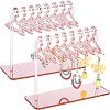 2 Sets Acrylic Earring Display Stands EDIS-PH0001-91-WH-1