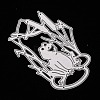 Frog Carbon Steel Cutting Dies Stencils DIY-A008-30-3