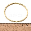 304 Stainless Steel Textured Hinged Cuff Bangles for Women SA-CBAC920-18G-6