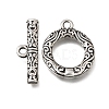 Brass Toggle Clasps KK-CJC2732-01B-AS-RS-2