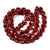 Handmade Milleflori Glass Beads Strands LAMP-M018-01A-08-3