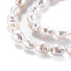 Natural Keshi Pearl Beads Strands PEAR-S020-F03-4