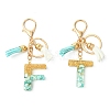 Transparent Epoxy Resin Pendant Keychains KEYC-FS00022-16-2