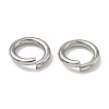 Tarnish Resistant 304 Stainless Steel Open Jump Rings STAS-E067-09-8mm-3