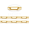 Brass Paperclip Chains CHC-L044-01A-G-1