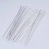 Tarnish Resistant 304 Stainless Steel Flat Head Pins STAS-F145-07P-0.6x45mm-1