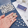 200Pcs Zinc Alloy Dreadlocks Beads Hair Decoration FIND-SC0022-57-3