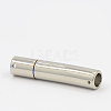 Tarnish Resistant 304 Stainless Steel Bayonet Clasps STAS-D032-2