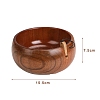 Wood Yarn Bowl Holder PW-WG47386-01-3