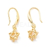 Rack Plating Brass Earring Hooks KK-D069-12G-02-RS-2