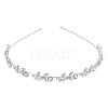 Alloy with Rhinestone Hair Bands for Women Girls AJEW-WH0609-316P-1