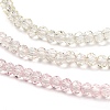Transparent Painted Glass Beads Strands DGLA-A034-T1mm-A25-4