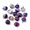 Natural Agate Pendants G-I311-A01-2