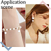 BENECREAT 60Pcs 3 Style ABS Plastic Imitation Pearl Charms KY-BC0001-28-6