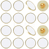 20 Boxs Sublimation Blank Brooch Pins FIND-SP0004-09A-7