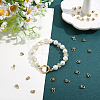 28Pcs Brass Bead Tips FIND-BBC0005-09G-4
